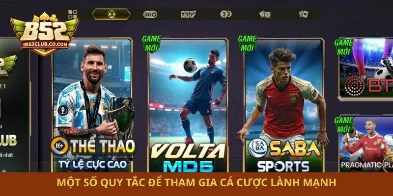 Một số quy tắc để tham gia cá cược lành mạnh