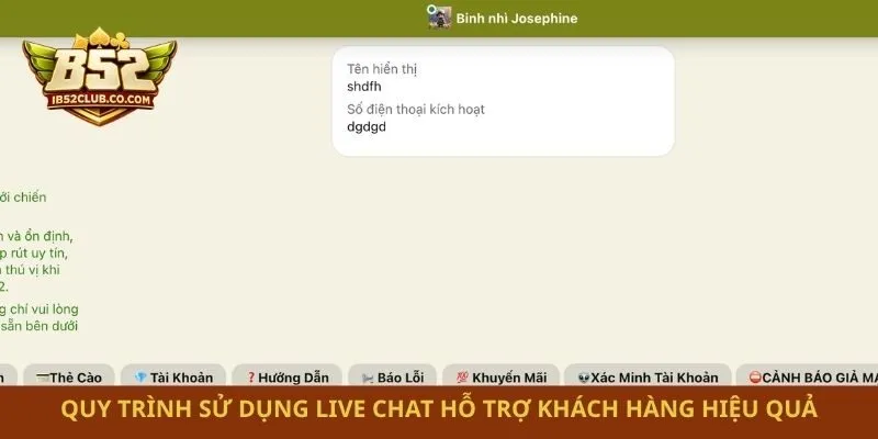 Quy trình sử dụng live chat hỗ trợ khách hàng hiệu quả